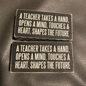 Kathy’s Primitive Teachers Appreciation box - set of 2